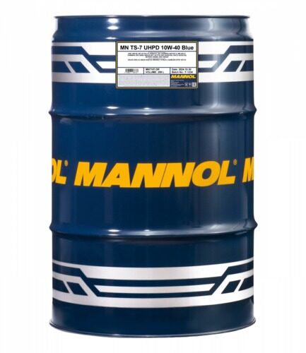 Масло минеральное Mannol TS-7 UHPD 10W-40 Blue 208 л