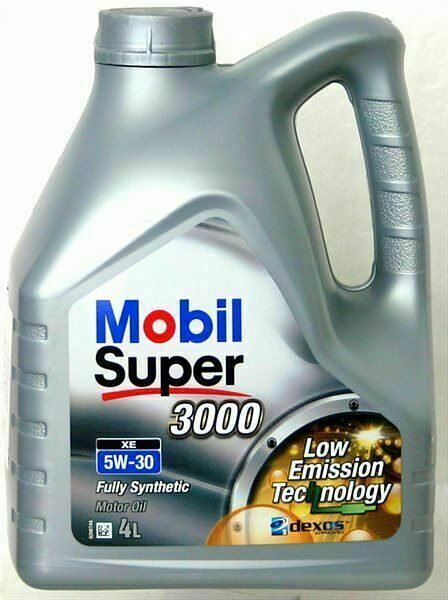 Масло синтетическое MOBIL SUPER-3000-XE-5W-30