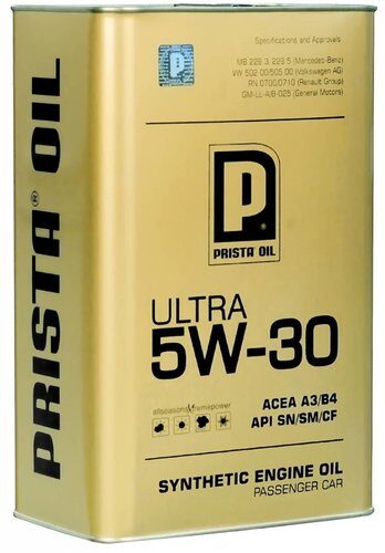 Синтетическое масло Prista Ultra 5W-30