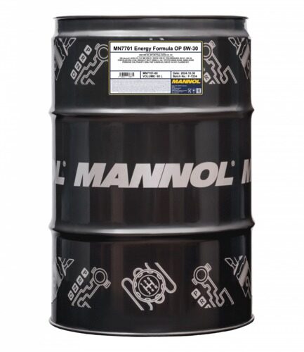 Масло синтетическое Mannol 7701 Energy Formula OP 5W-30 60л