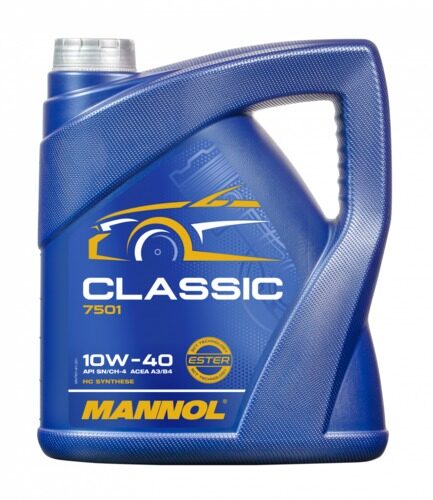 Масло полусинтетическое Mannol CLASSIC 10w40  API SN/CF  3 л