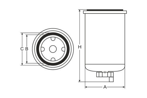 Топливный фильтр SCT ST 6106