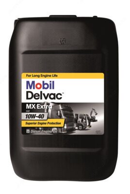 Масло полусинтетическое MOBIL DELVAC-MX-EXT-10W-40