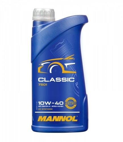 Масло полусинтетическое Mannol CLASSIC 10w40 API SN/CF  1 л