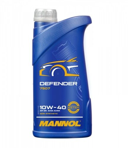 Масло полусинтетическое Mannol STAHLSYNT DEFENDER 10w40  API SL/CF 1л