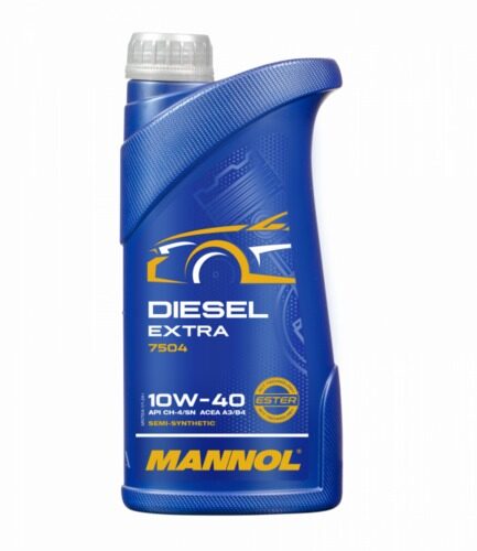 Масло полусинтетическое Mannol DIESEL EXTRA 10w40 API CH-4/SL  1 л