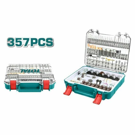 Набор насадок для гравера (357шт.) TOTAL TACSD13571