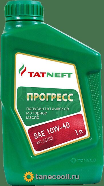 Масло полусинтетическое ТАТНЕФТЬ ПРОГРЕСС-SAE-10W40