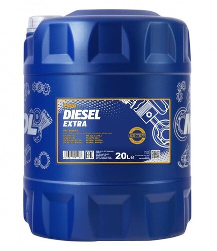 Масло полусинтетическое Mannol DIESEL EXTRA 10w40  API CH-4/SL 20 л