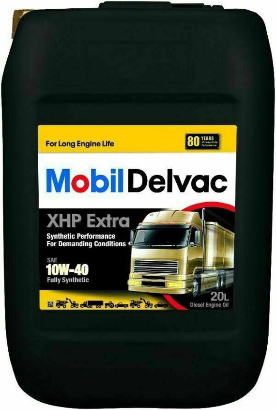 Масло синтетическое MOBIL DELVAC-XHP-EXT-10W-40