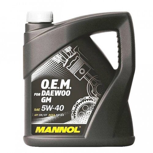 Масло синтетическое Mannol O.E.M. for Daewoo GM 5W-40  5л