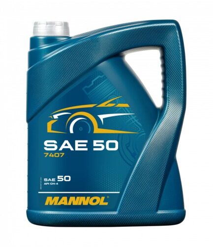 Масло минеральное Mannol SAE 50 API CF/CD(Diesel engine oil)  5 л