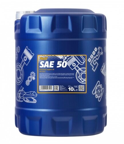 Масло минеральное Mannol SAE 50 API CF/CD(Diesel engine oil) 10 л