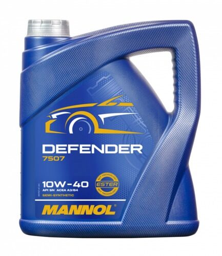 Масло полусинтетическое Mannol STAHLSYNT DEFENDER 10w40   API SL/CF 4л